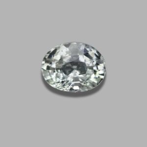 White Sapphire 11x9 MM - 5.12 Carats