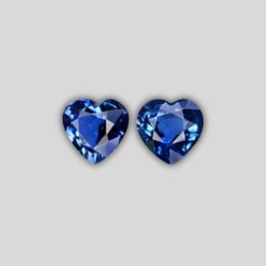 Blue Sapphire Pair - 0.92 Carats