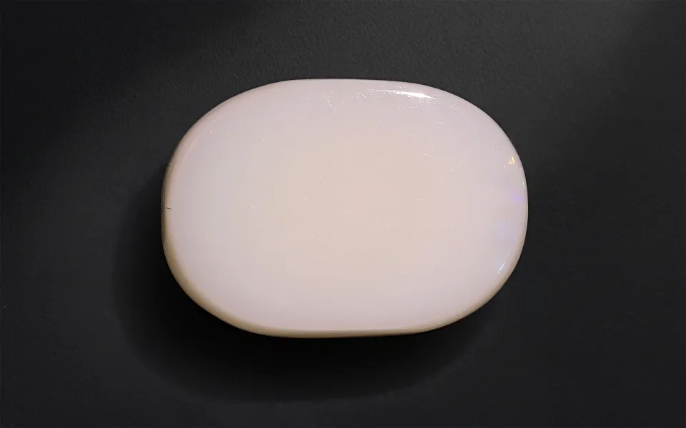 White Opal With Fire - 7.99 Carats