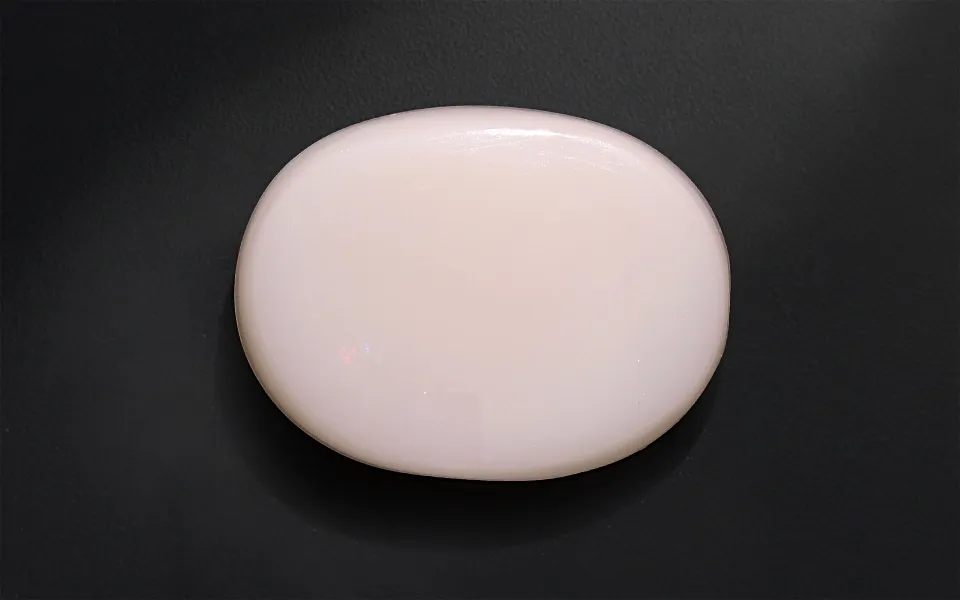 White Opal With Fire - 8.27 Carats