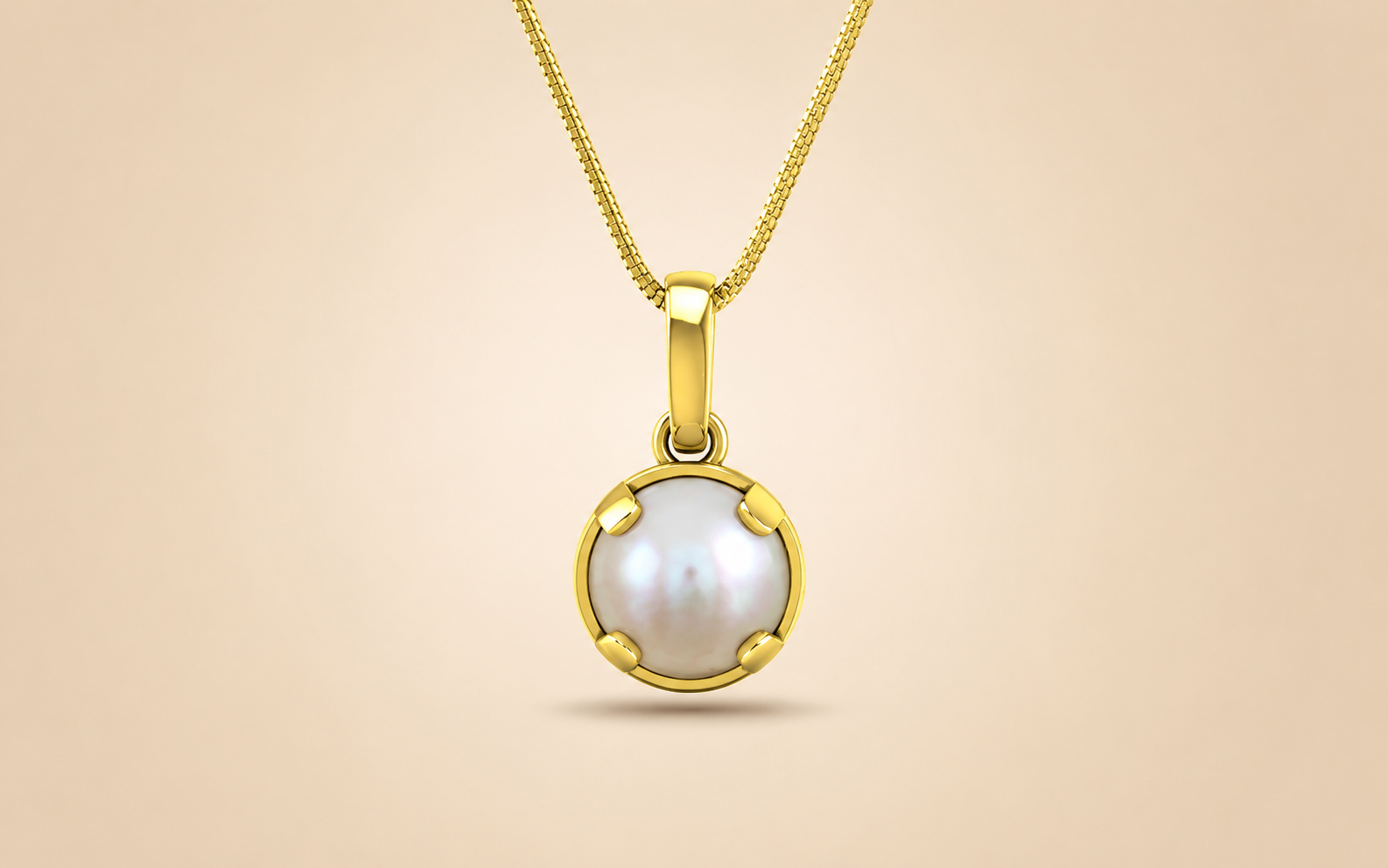 South Sea Pearl Panchdhatu Pendant (DP1)